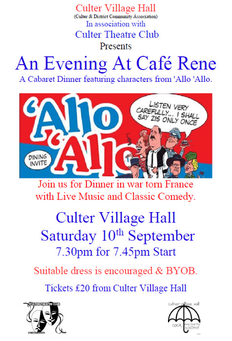 Allo Allo Cabaret Night