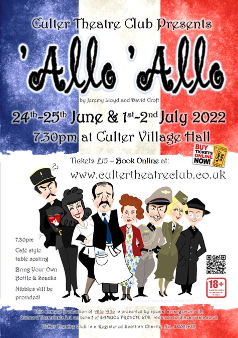 Allo Allo Poster 2022